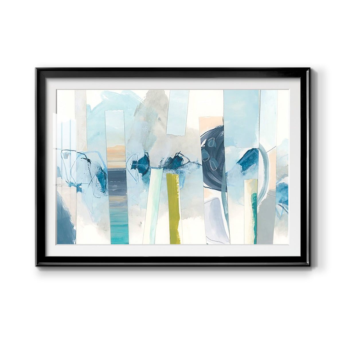 Liquid Strata I Premium Framed Print - Ready to Hang