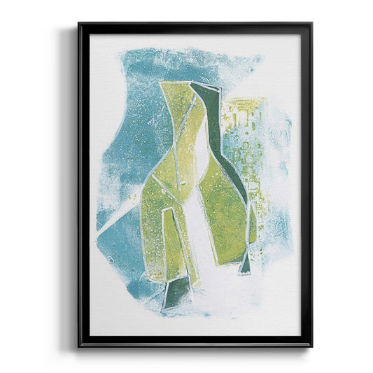 Jubilee Jugs III - Modern Framed Canvas Print