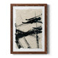 Lines Crossed II - Barnwood Framed Canvas Print