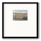 Hilly Countryside II - Double Matboard Framed Print