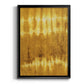 Turmeric Sunrise IV - Modern Framed Canvas Print