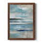 Distant Drama I - Barnwood Framed Canvas Print