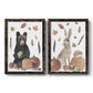 Cute Autumn Forest I - Premium Framed Canvas 2 Piece Set - Ready to Hang