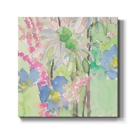 Watercolor Floral Accent I - Canvas Art Print