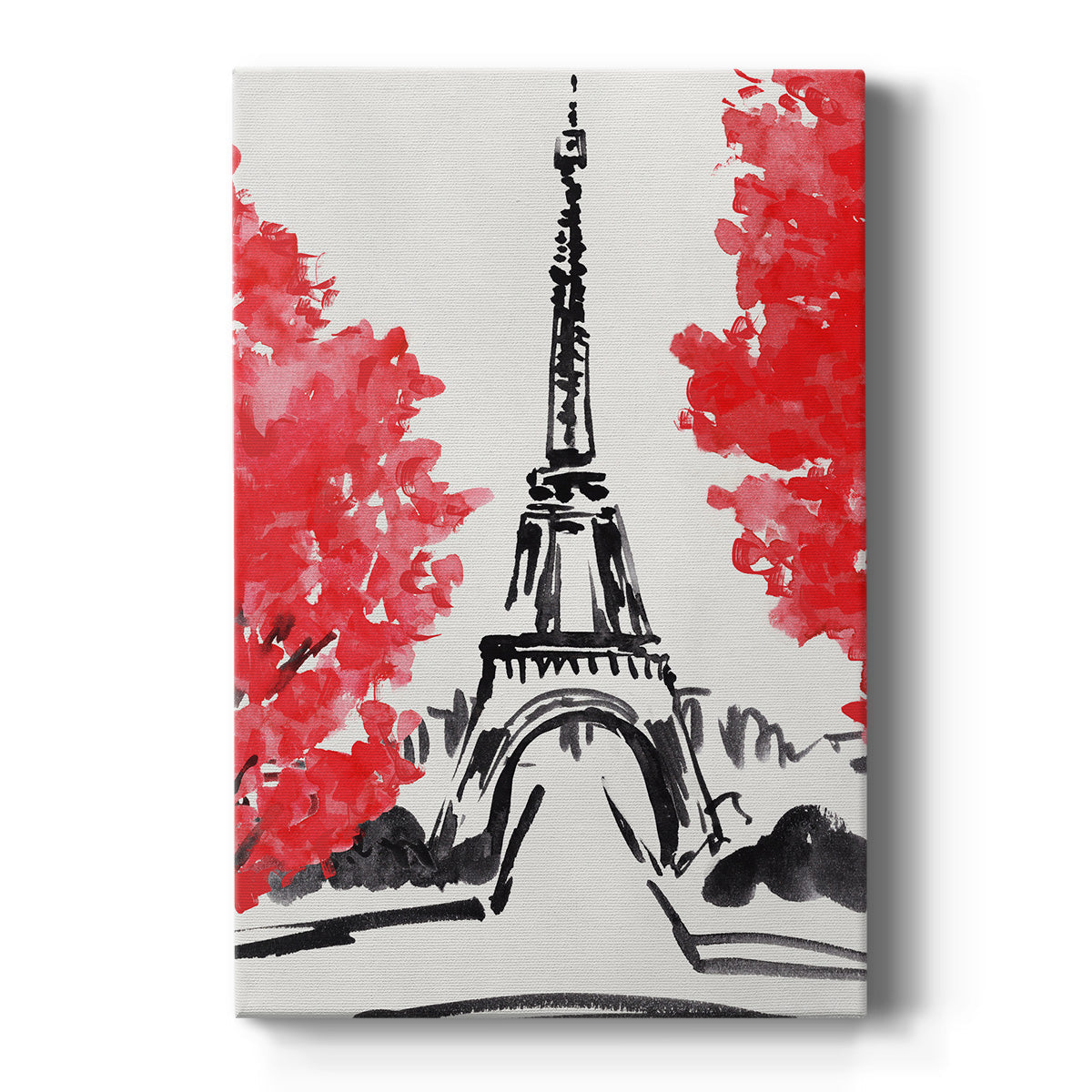 Day in Paris I Premium Gallery Wrapped Canvas - Ready to Hang