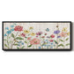 Wildflower Flutter On - Floater Framed Canvas Print