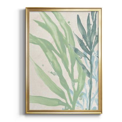 Swaying Seagrass IV - Modern Framed Canvas Print