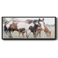 Grazin' - Floater Framed Canvas Print