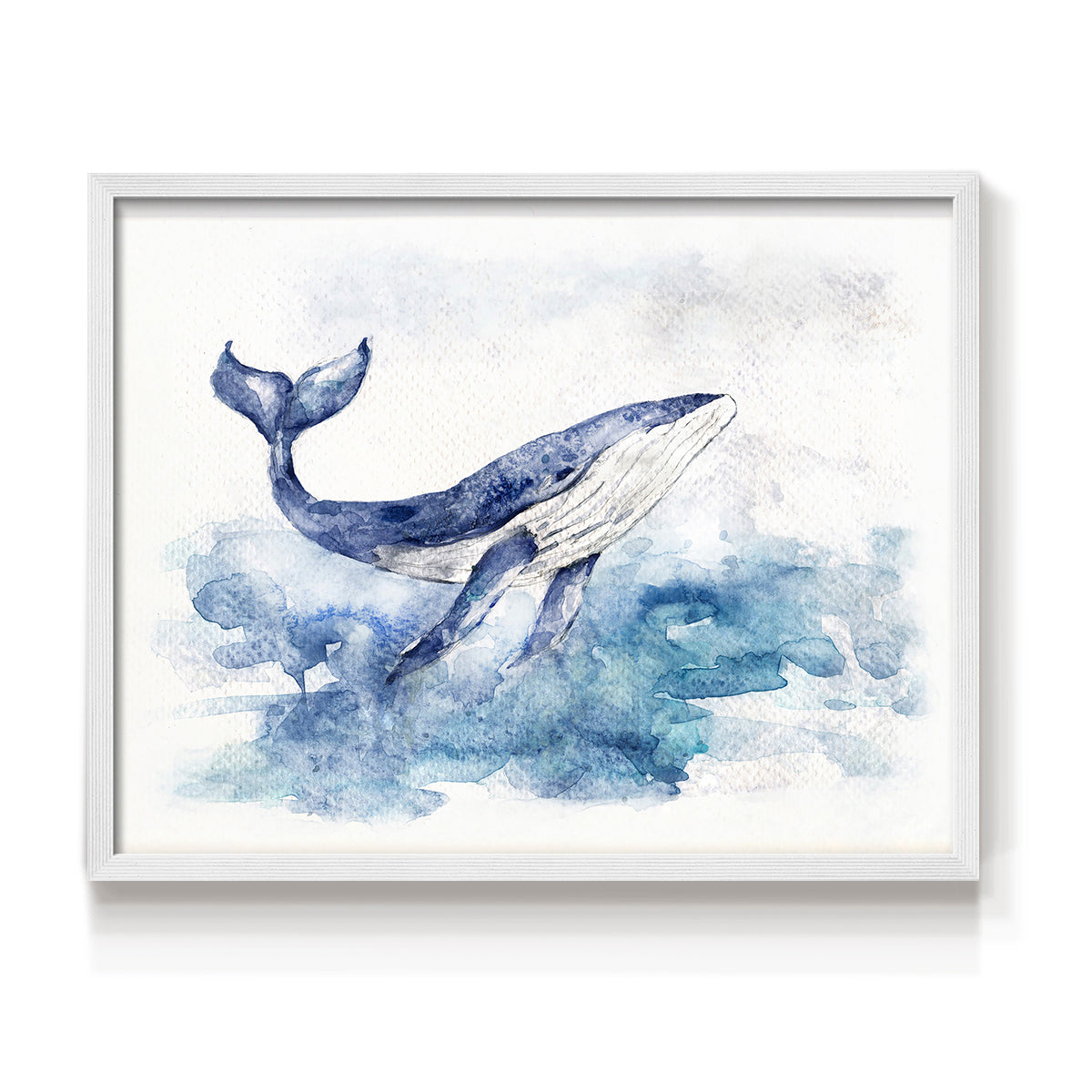 Beautiful Breach - Restickable Framed Art Print