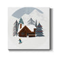 Ski Slope Collection C-Premium Gallery Wrapped Canvas - Ready to Hang