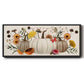Fall Botanicals - Floater Framed Canvas Print