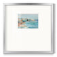 Turquoise Cliff Wall I - Double Matboard Framed Print