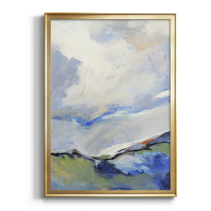 Around The Clouds III - Modern Framed Canvas Print