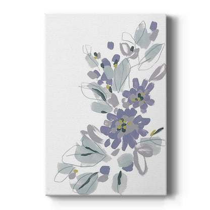 Periwinkle Patch II - Canvas Art Print