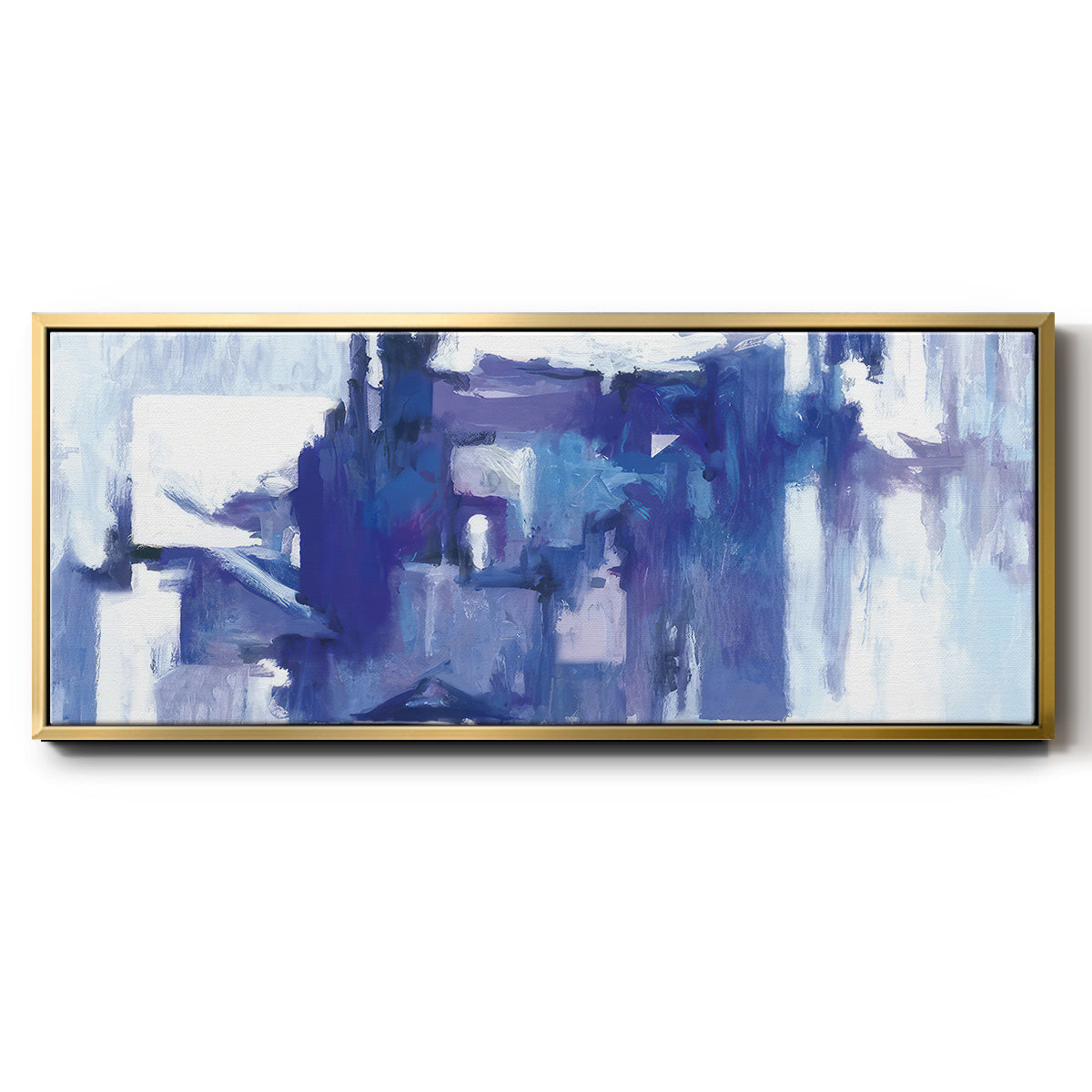 City Walk - Floater Framed Canvas Print