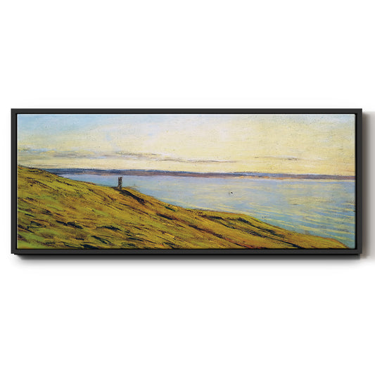 Sainte - Floater Framed Canvas Print