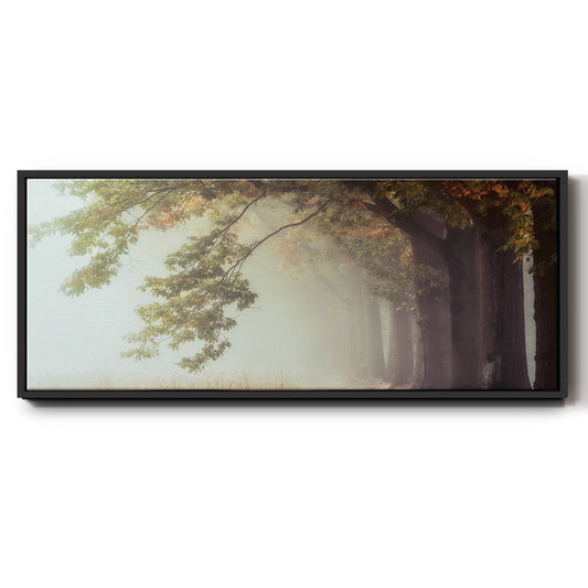 Dawnscratchers - Floater Framed Canvas Print