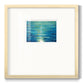 Deep Blue - Double Matboard Framed Print