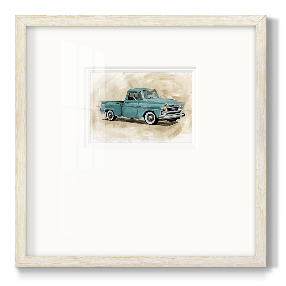 Pickup III Premium Framed Print Double Matboard