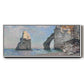 The Rock Needle and the Porte d'Aval, 1885 (Clark Art Institute version) - Floater Framed Canvas Print