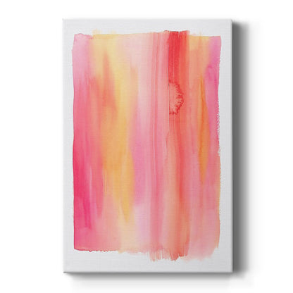 Summer Sherbet Wash I - Canvas Art Print