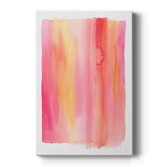 Summer Sherbet Wash I - Canvas Art Print