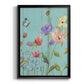 Wildflower Flutter III - Modern Framed Canvas Print