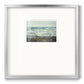 Coastal Reflection - Double Matboard Framed Print