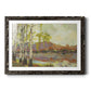 Birch Stand - Barnwood Framed Art Print