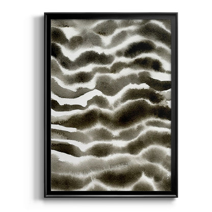Jungle Stripe I - Modern Framed Canvas Print