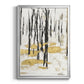 Gilded Winter I - Modern Framed Canvas Print