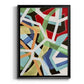 Magnetic Color I - Modern Framed Canvas Print