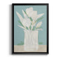 Muted Spring Arrangement II - Modern Framed Canvas Print