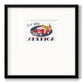 God Bless America Truck - Double Matboard Framed Print