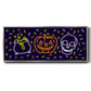 Neon Halloween Collection D - Floater Framed Canvas Print