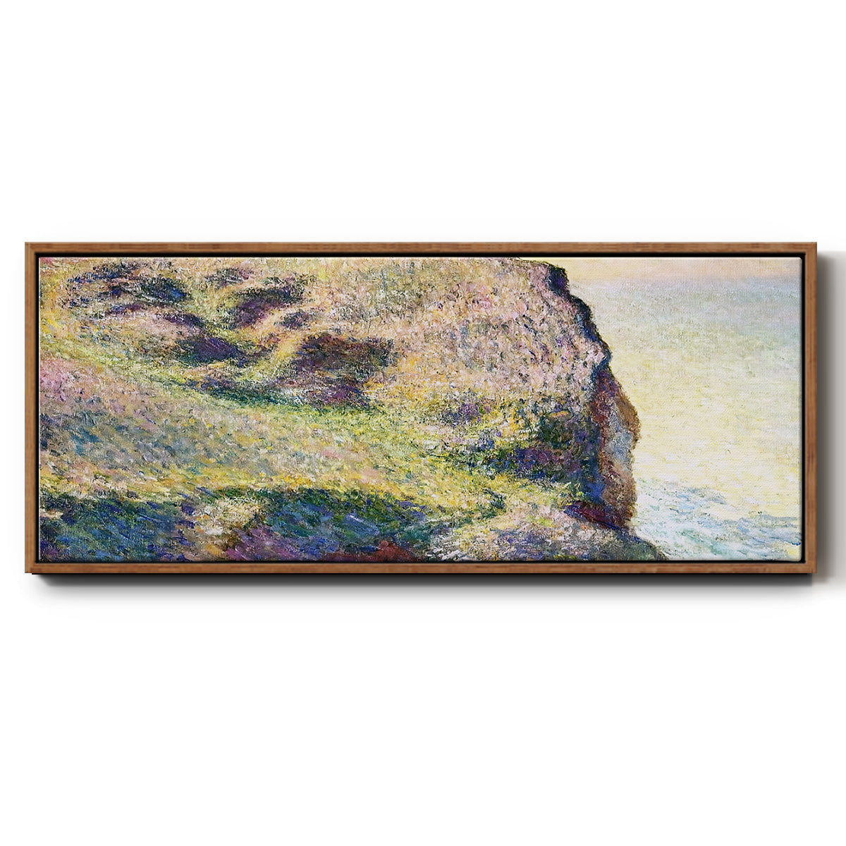 The Pointe du Petit Ailly, 1897 - Floater Framed Canvas Print