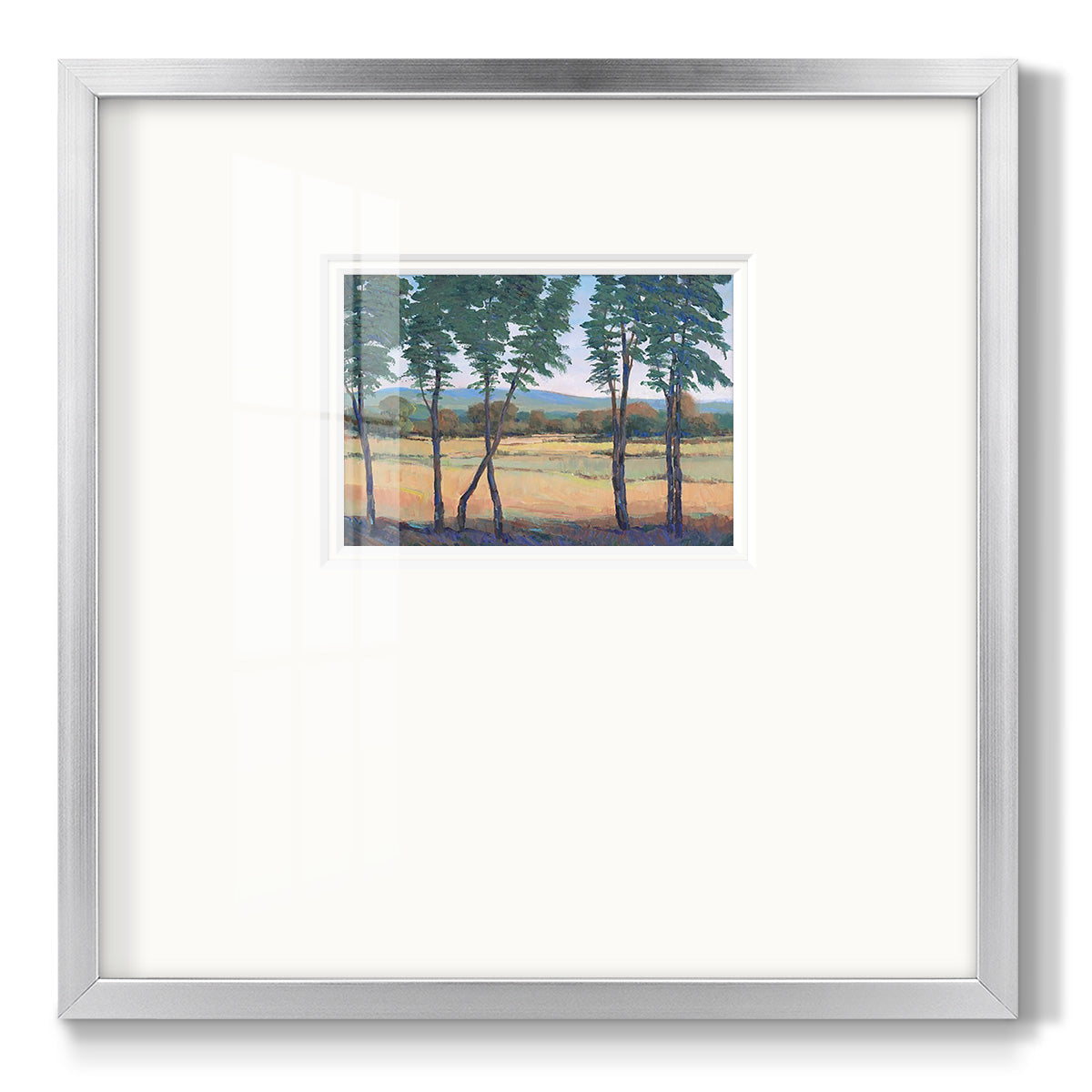 Still Morning I - Double Matboard Framed Print