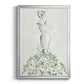 Fashion Floral Figurative - Modern Framed Canvas Print