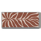Terra Cotta Block Palms I - Floater Framed Canvas Print