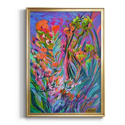 Unfettered Desires II - Modern Framed Canvas Print