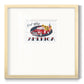 God Bless America Truck - Double Matboard Framed Print