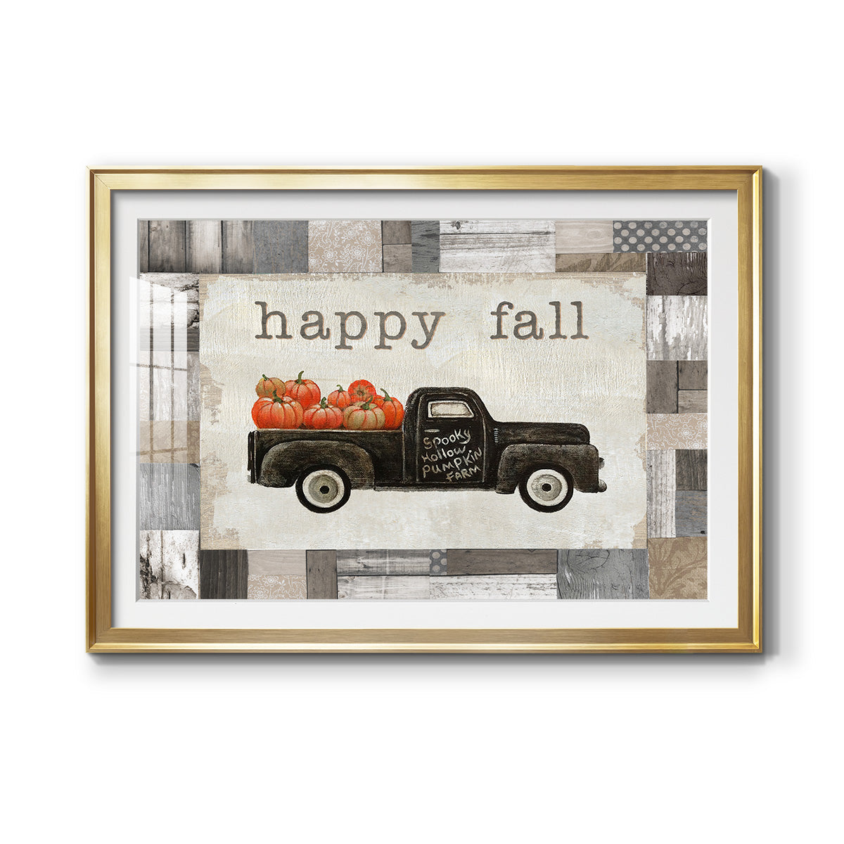 Spooky Hollow Farm Premium Framed Print - Ready to Hang