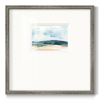 Pastel Vista II Premium Framed Print Double Matboard