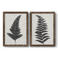 Forest Fern I - Premium Framed Canvas 2 Piece Set - Ready to Hang