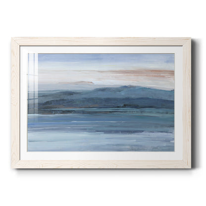Across The Lake - Barnwood Framed Art Print