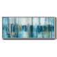 Abstract Saturnia - Floater Framed Canvas Print