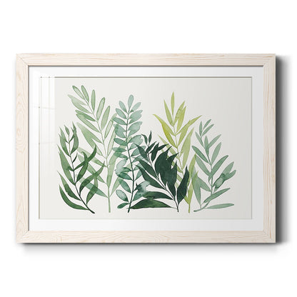 Vert Volunteers II - Barnwood Framed Art Print