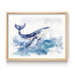 Beautiful Breach - Restickable Framed Art Print