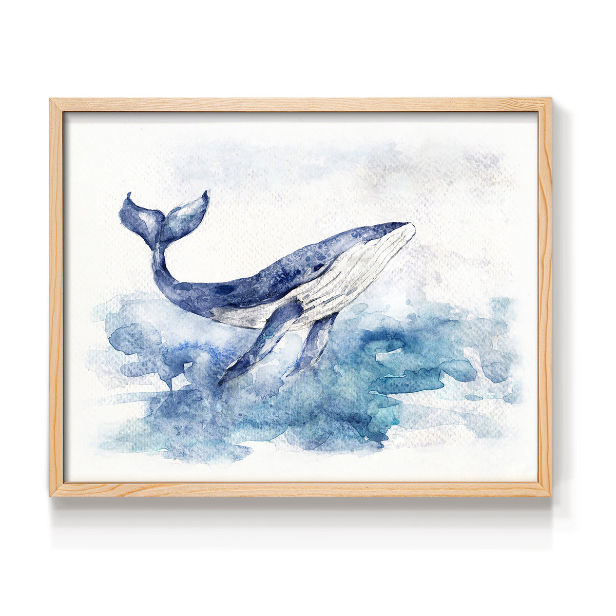 Beautiful Breach - Restickable Framed Art Print