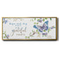 Begin Each Day - Floater Framed Canvas Print